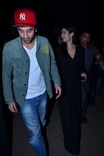 Ranbir Kapoor, Katrina Kaif at the special Screening of The WOlf of Wall Street hosted by Anurag Kahyap in Empire, Mumbai on 23rd Dec 2013
